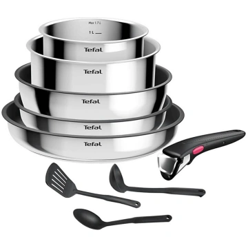 Tefal - INGENIO COOK 9 daļu nerūsējošā tērauda tra