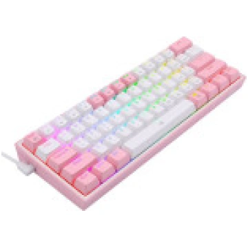 Fizz tastatūra (K617-RGB rozā) [Klawiatura Redrago