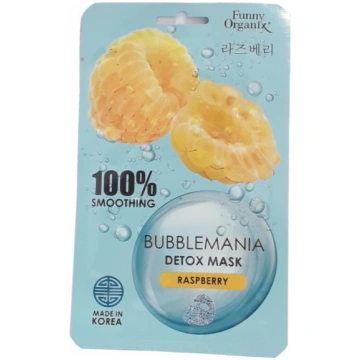 FUNNY ORGANIX BUBBLEMANIA Audumu skābekļa maska-de