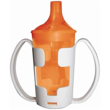 Krūze gulošajiem pacientiem 250 ml, ar divām vāciņ
