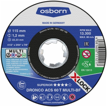 Osborn-Dronko Griešana disks DRONCO ACS 46/ ACS 60