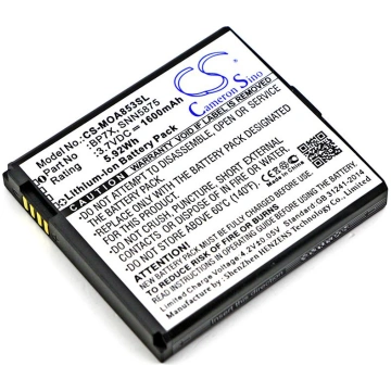 1600mAh for Motorola A955 Droid 2,Cliq MB200,Droid