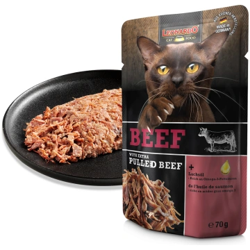 LEONARDO BEEF EXTRA PULLED BEEF 70G - MITRĀ BARĪBA