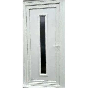 PVC durvis ar dekoratīvo paneli arī nestandarta