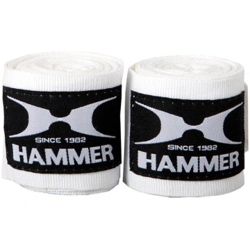Boksa saites Hammer, melnas, 4,5 m