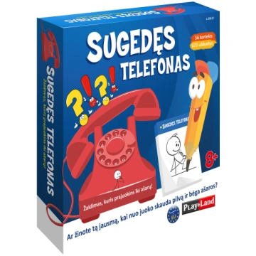 Galda spēle Sabojātais telefons (8+, lietuviešu va