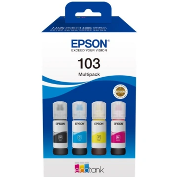 Epson 103 Multipack Black Yellow Cyan Magenta Ink 