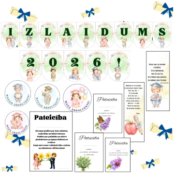 Izlaidums 2026! Pirmsskola