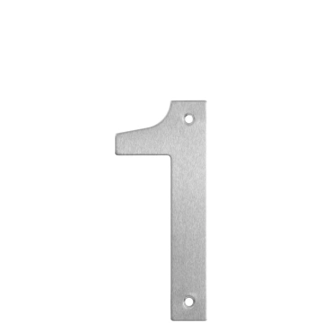 Durvju numurs "1" Haushalt SS-1, 14.6 cm x 6.2 cm,