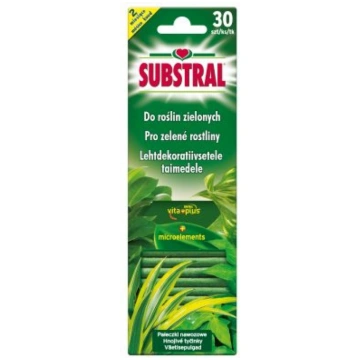 Substral Mēsl. Stienīši zaļajiem augiem 30gb 50102