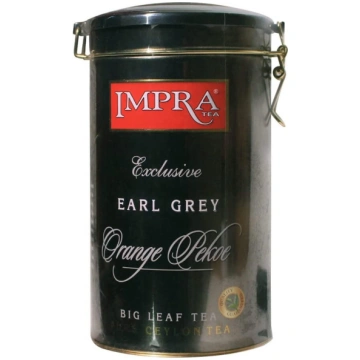 Impra Exclusive Earl Grey beramā lielo lapu melnā 