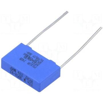 Capacitor: polypropylene | X2 | 22nF | 305V | THT 
