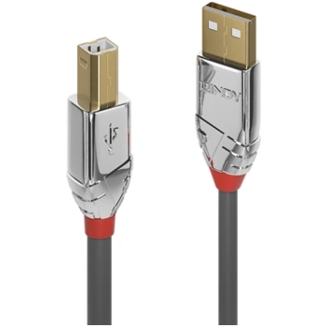 Lindy 1m USB 2.0 Type A to B Cable, Cromo Line 366