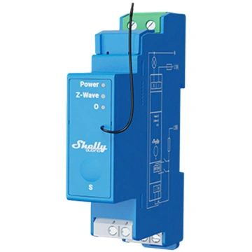 Shelly Shelly Qubino Pro 1 DIN rail Relay, 1-chann