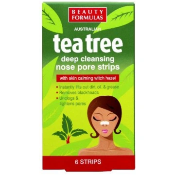 Sejas maska Beauty Formulas Tea Tree, 6 gab
