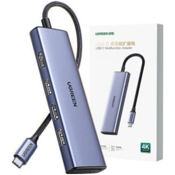 HUB USB Ugreen Adapter HUB UGREEN CM511 USB-C do H