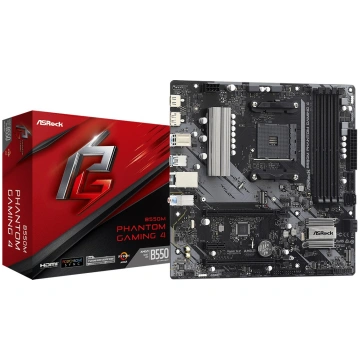 Asrock B550M Phantom Gaming 4 Socket AM4 micro ATX