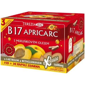 Terezia uztura bagātinātājs B17 Apricarc, 180 kaps