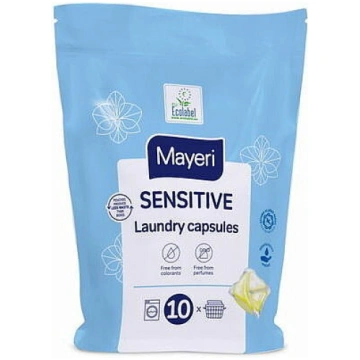 MAYERI Sensitive Veļas mazgāšanas kapsulas 10gab. 