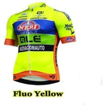 Velosipēdu trikotāžas komplekts Fluo dzeltens velo