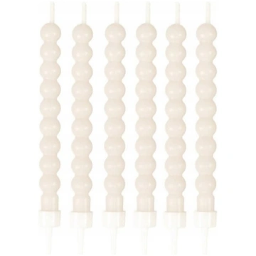 Party Deco Swieczki perly dekoracja ciasta 3406000