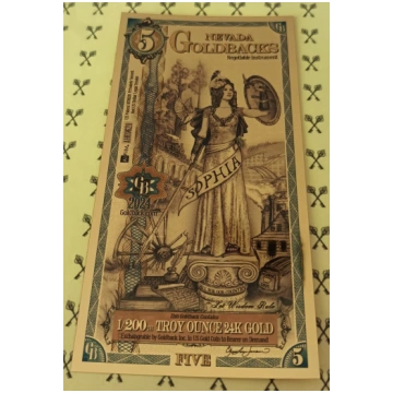 2024 Nevada 5 Goldback