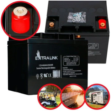 Akumulators Extralink AGM 12V 40Ah