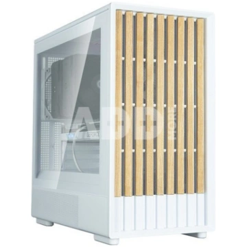 Zalman P10 NAMU White Micro-ATX Mini Tower, 120 mm