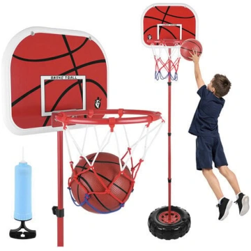 Basketbola statīvs ar grozu un aksesuāriem 170 cm