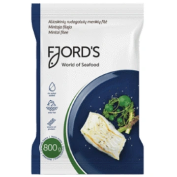 Mintaja fileja FJORD'S saldēta 800g