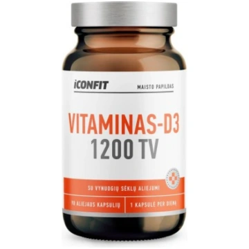 Vitamīns D3 1200SV, N90 ICONFIT