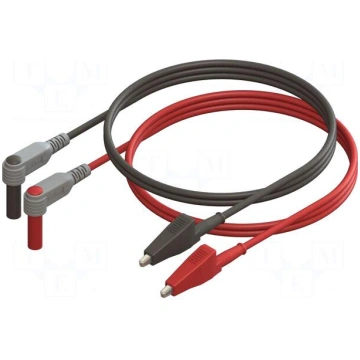 Test leads | Inom: 10A | Len: 0.3m | insulated | b