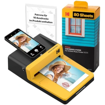 KODAK Dock ERA 4PASS mobilais fotoprinteris (10 x 