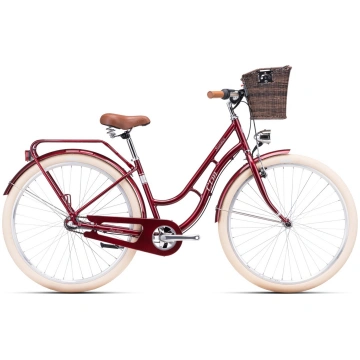 Velosipēds CTM Summer Burgundy Pearl / Silver Velo