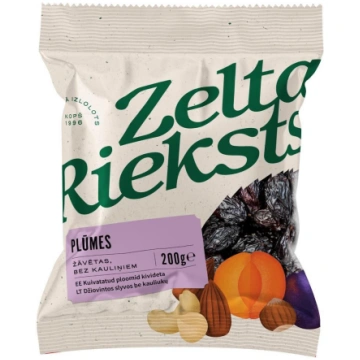 Žāvētas plūmes bez kauliņiem 200g ZELTA RIEKSTS