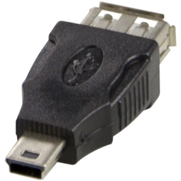 USB adapteris DELTACO A tipa ho - Mini-B tipa ha, 