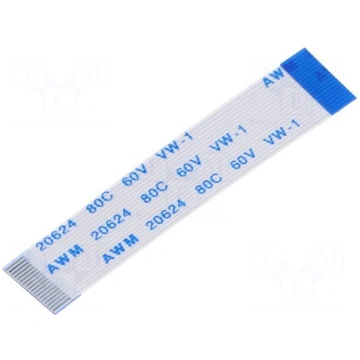 FFC tape | L: 50mm | 5pcs | Cores: 18 | Plating: t