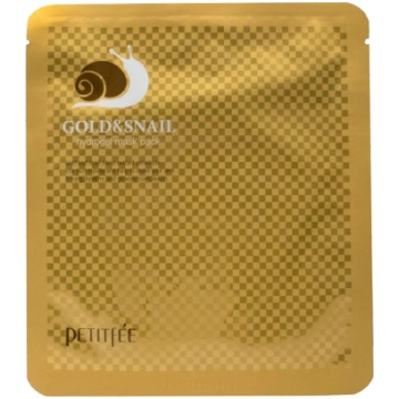 PETITFEE Gold & Snail sejas maska, 1 gab