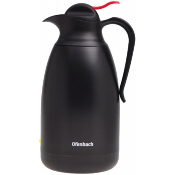 Nerūsējošā tērauda termoss 2,0 L, melns, 101333, K