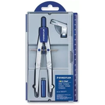 Loka kompasss Staedtler 550 01 Zils Sudrabs