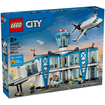 60502 LEGO® City Lidosta ar lidmašīnu , 8+ gadi, 2