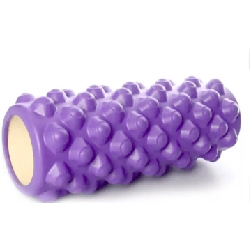 Masāžas jogas rullis THOMS 33 x 13 cm violets – pu