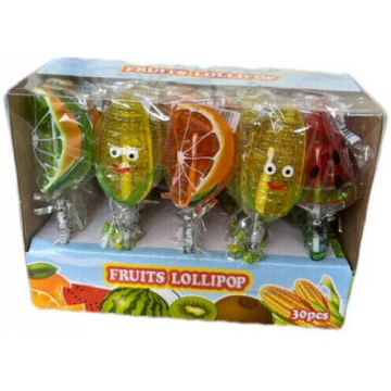 Ledenes Fruits Lollipop, 30 gab x 15 gr