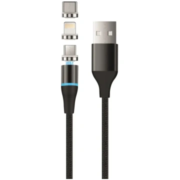Setty magnetic cable DT 3-in-1 data transfer and c