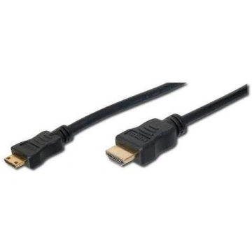 Kabel Assmann HDMI Mini - HDMI 3m czarny (AK330106