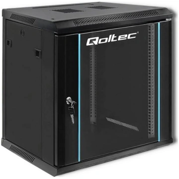 Skapis Qoltec Piekarināmā 19" 12u (54464)