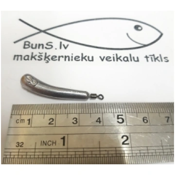 Svins Drop Shot banāns 8 gr. 1.gab