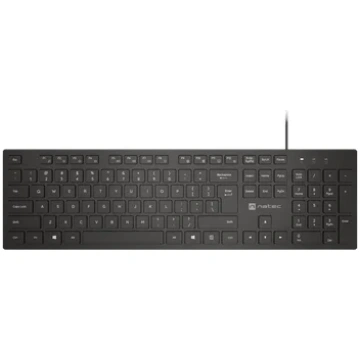 Natec Herring Keyboard Wired US Black NKL-2341