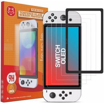 4pcs Tempered Glass Screen Protector with tool for