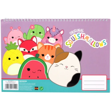 Squishmallows Feelin' A/4 spirālveida skicēša